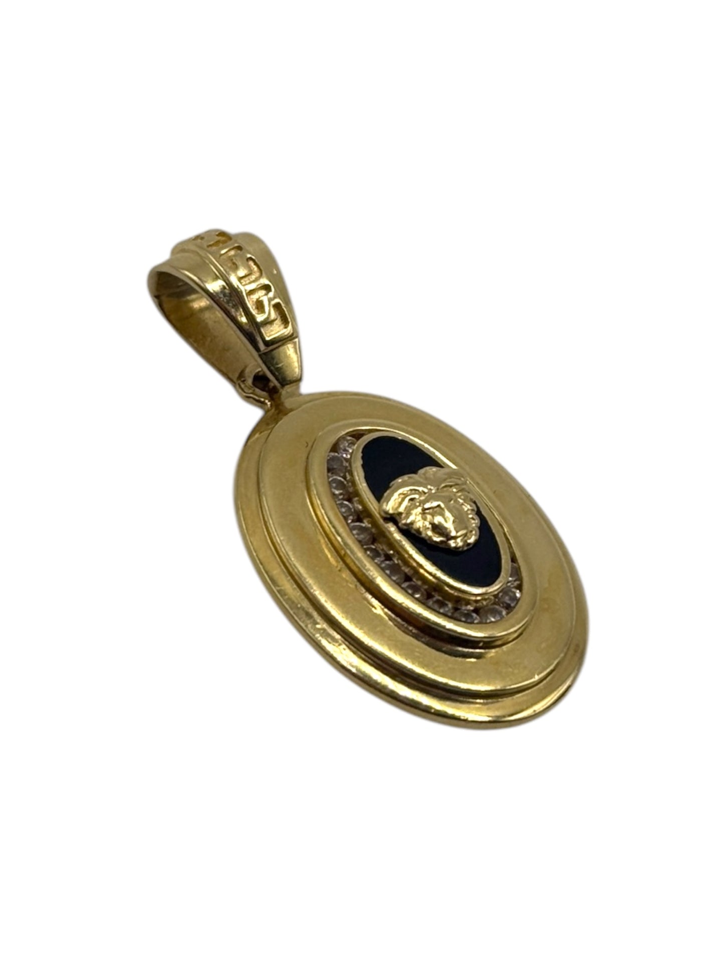 Vintage 14ct Gold Versace Pendant