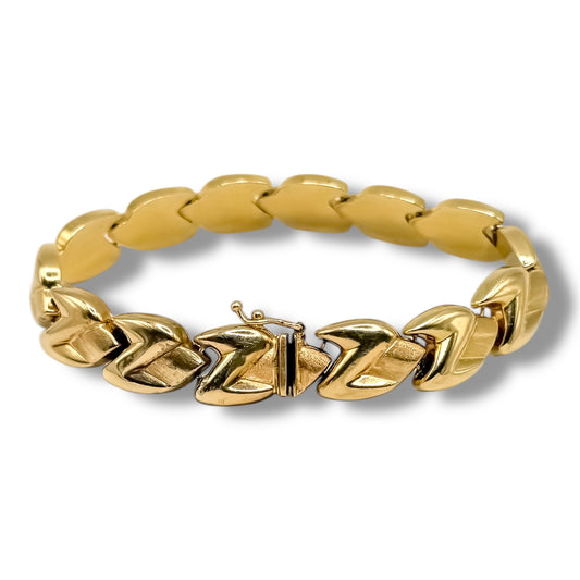 Vintage 14ct gold bracelet