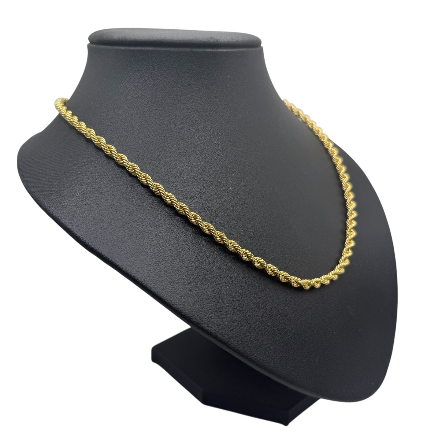 Vintage 9ct Gold Rope Chain