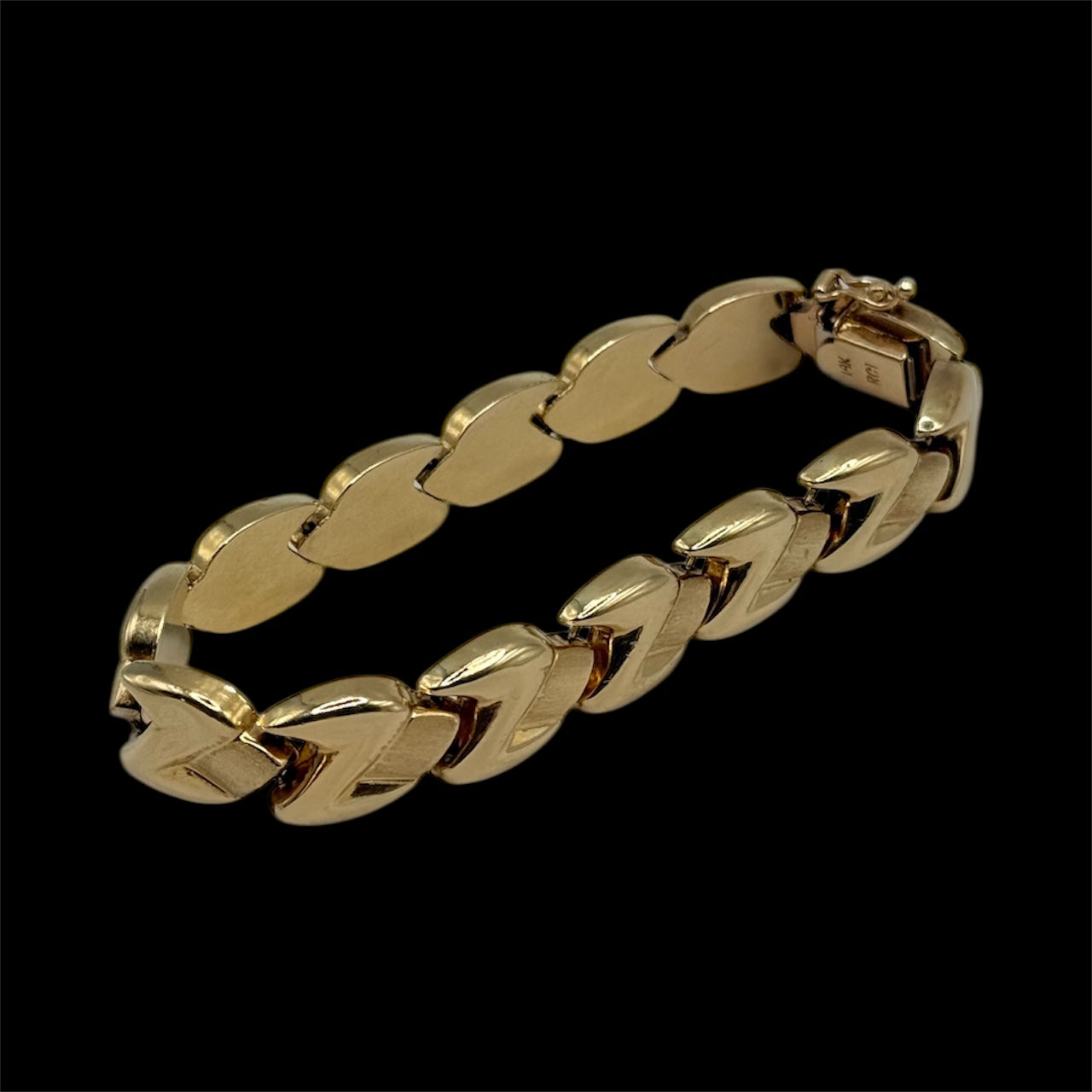 Vintage 14ct gold bracelet