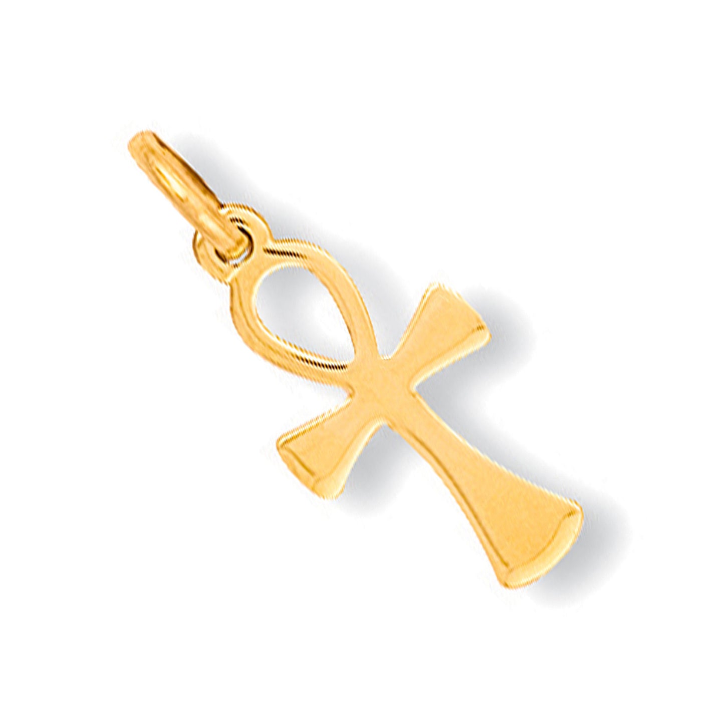 New Gold 9ct Anch Cross - Key of Life Pendant