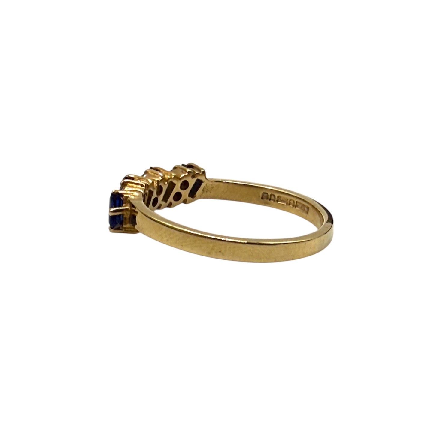 Vintage Gold 9ct Sapphire Ring