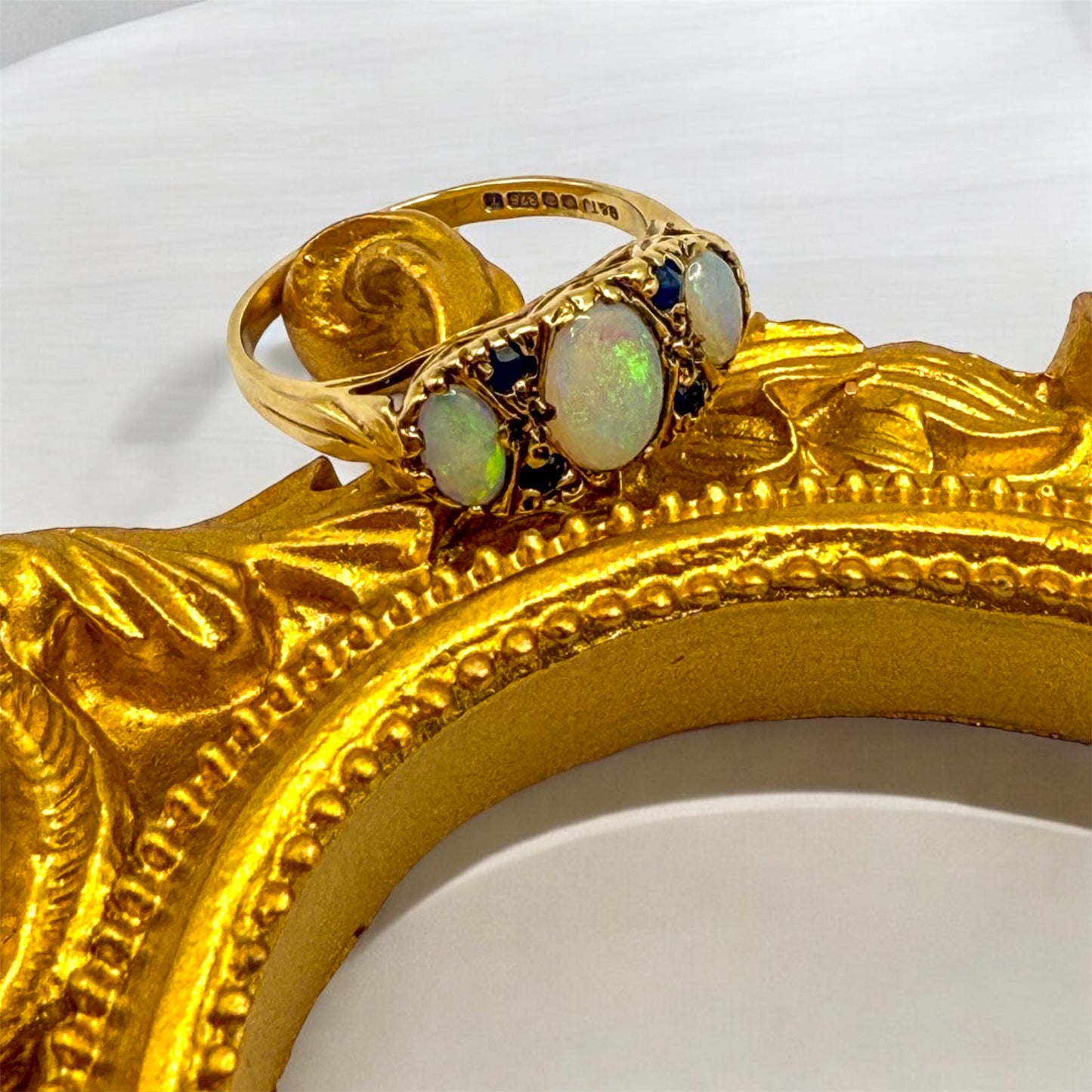 Vintage Gold Opal Ring