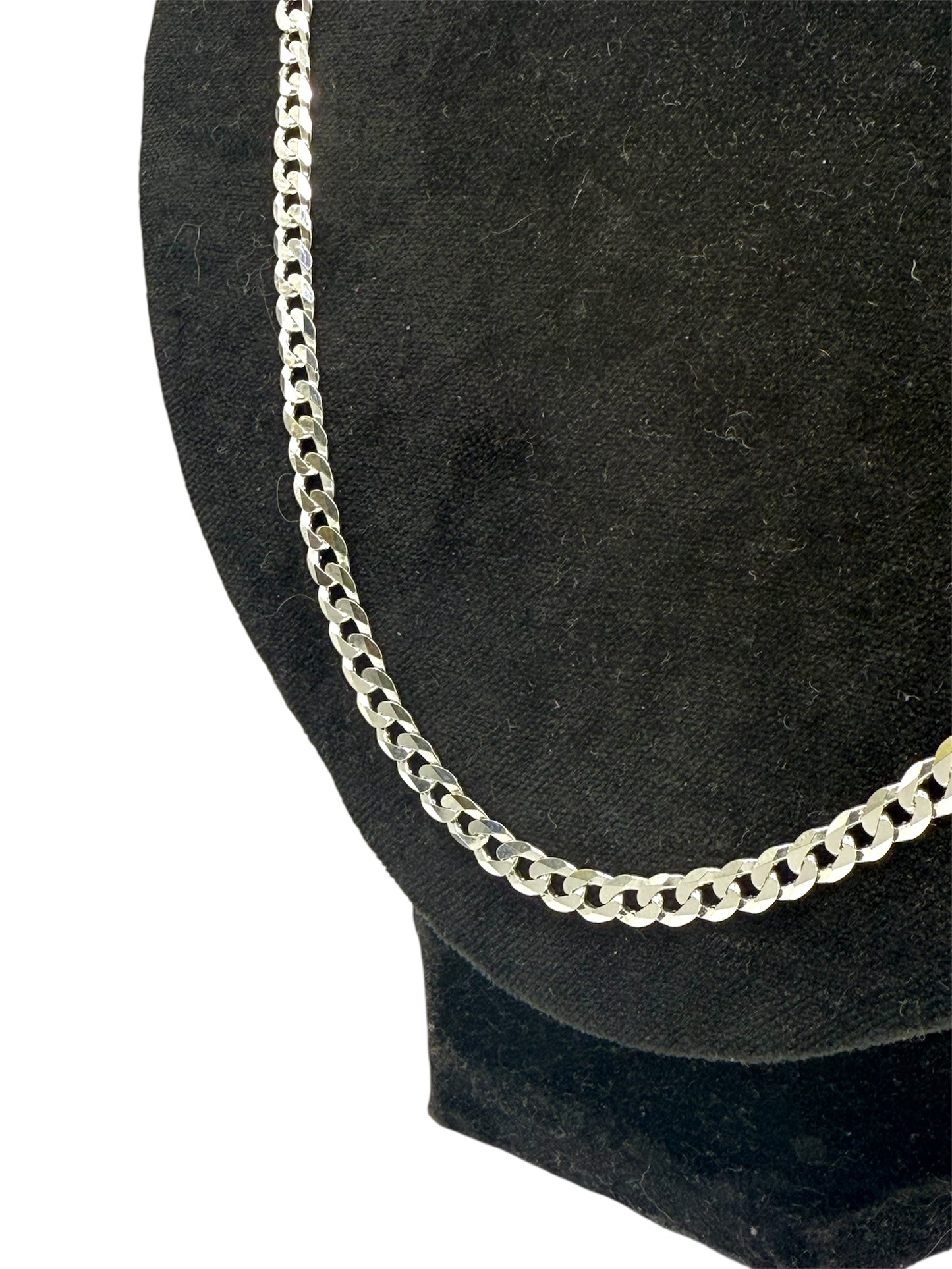 New Sterling Silver Curb Chain
