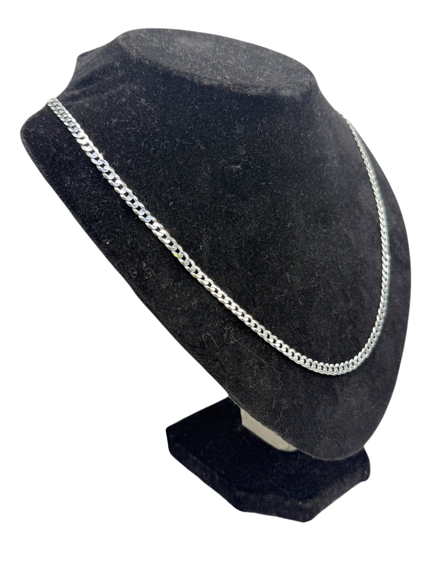 New Sterling Silver Curb Chain