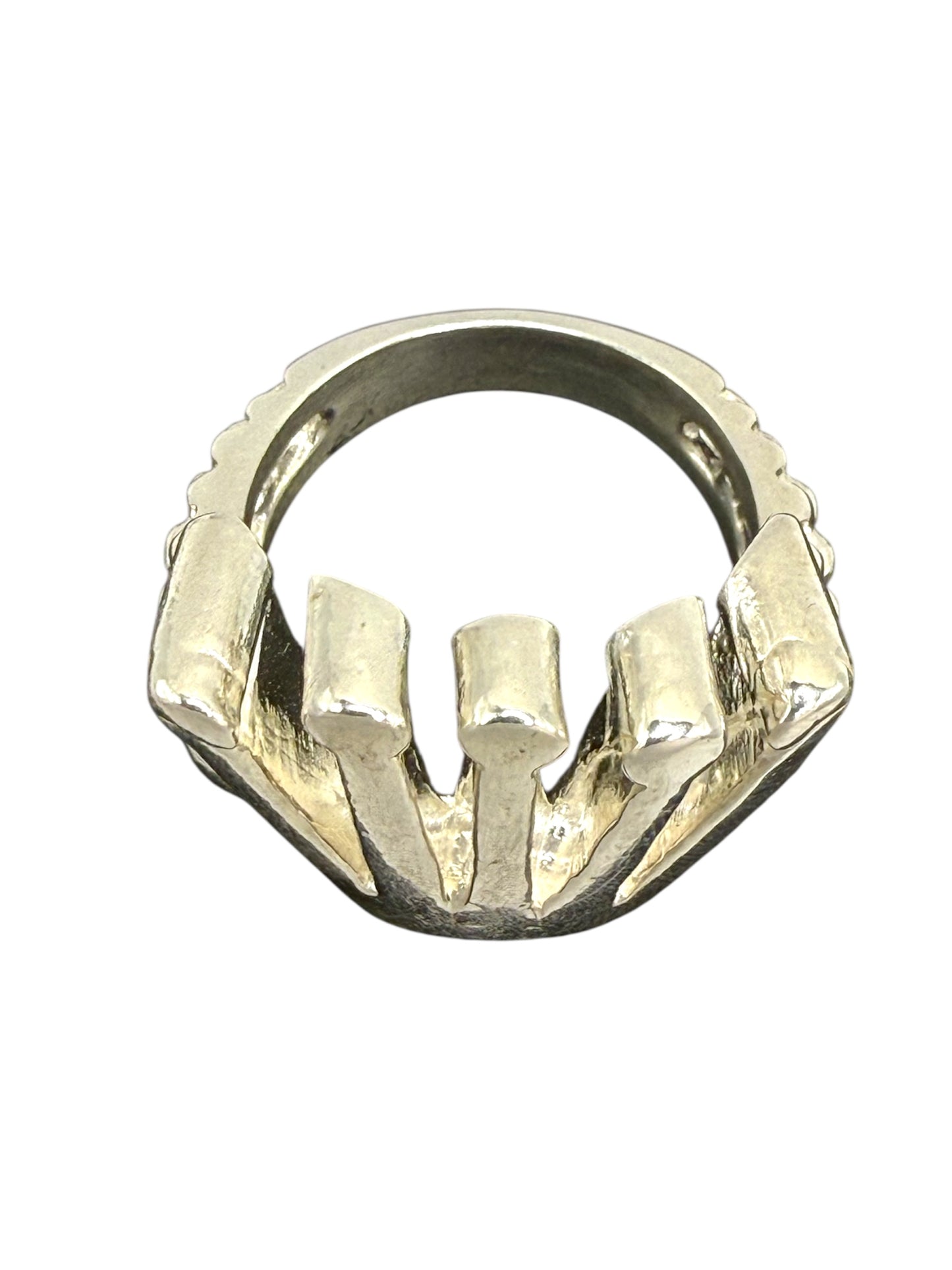 New Sterling Silver Crown Ring