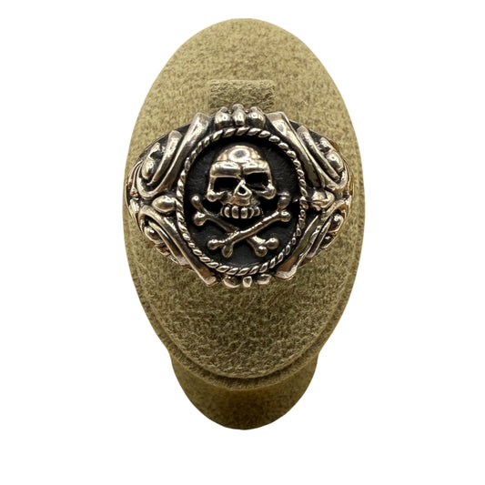 New Sterling Silver Skull Ring
