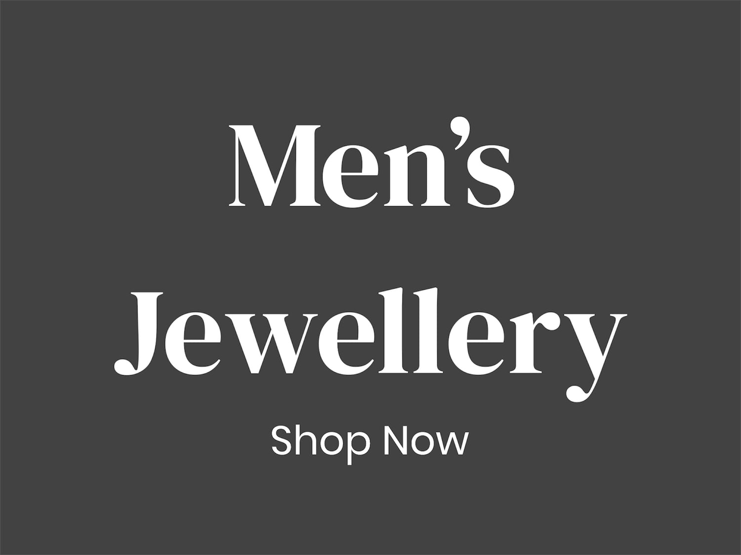 Men’s Jewellery
