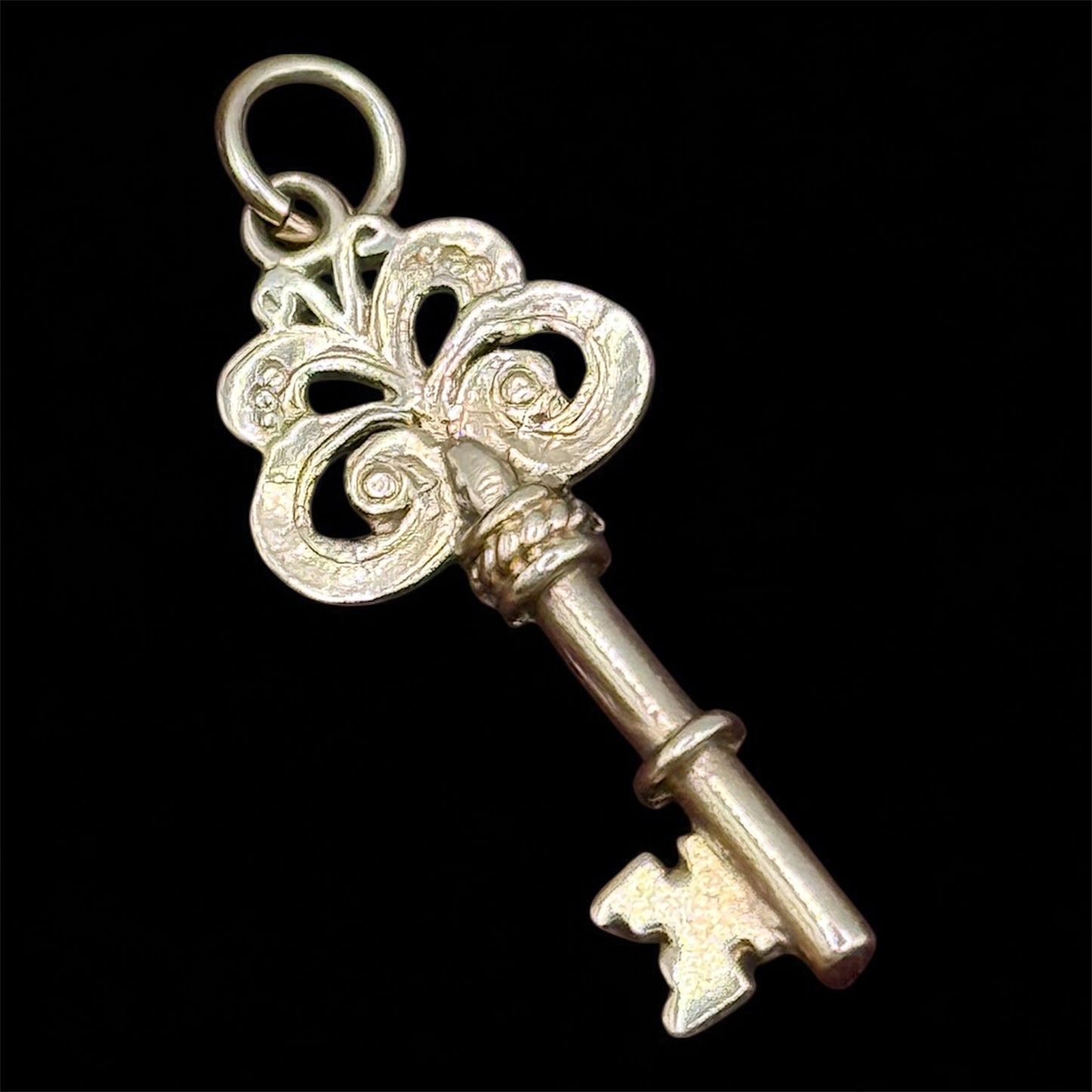 Vintage 9ct Gold Key Charm
