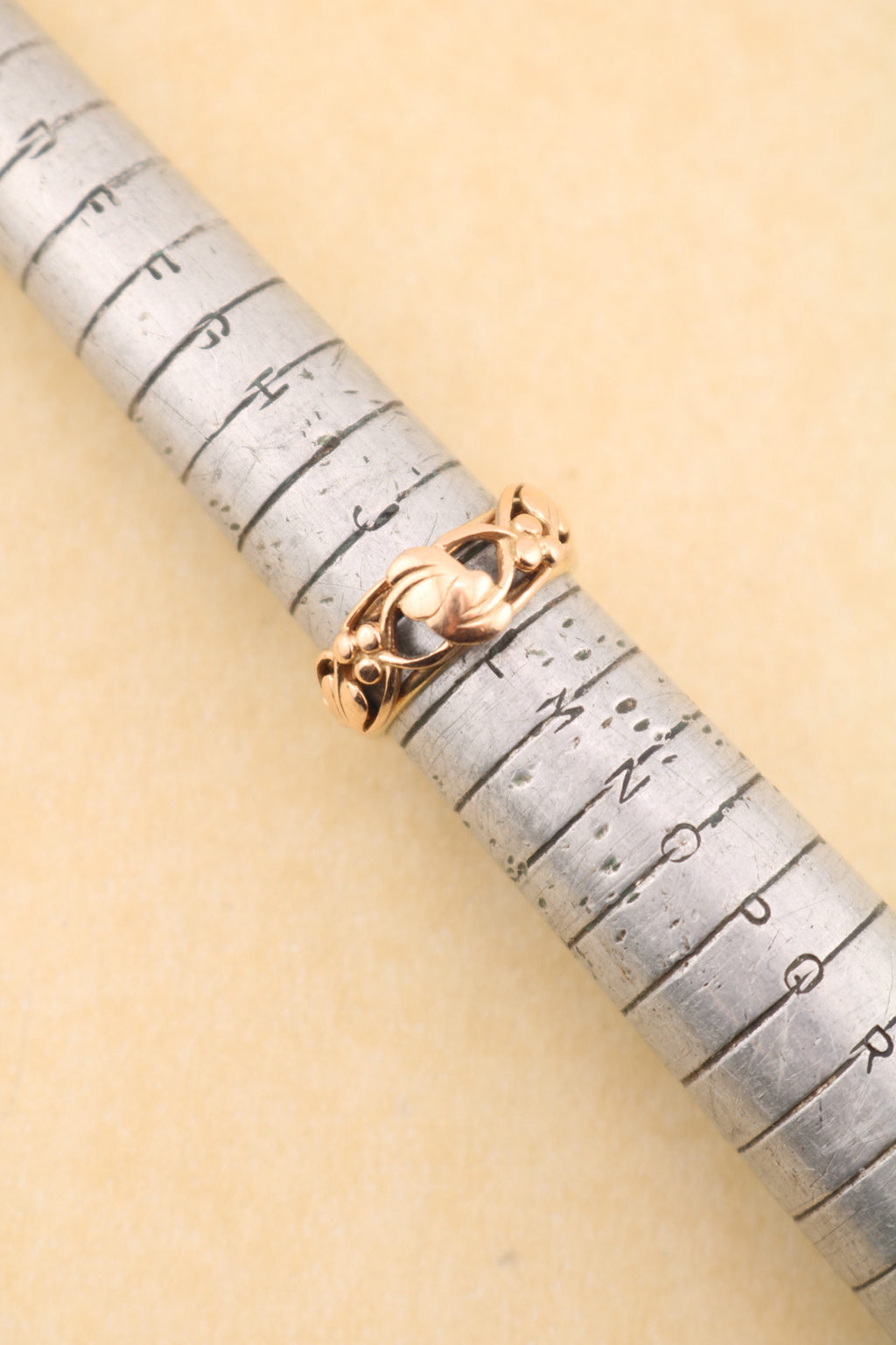 Vintage Clogau 9ct Yellow & Rose Gold Ring