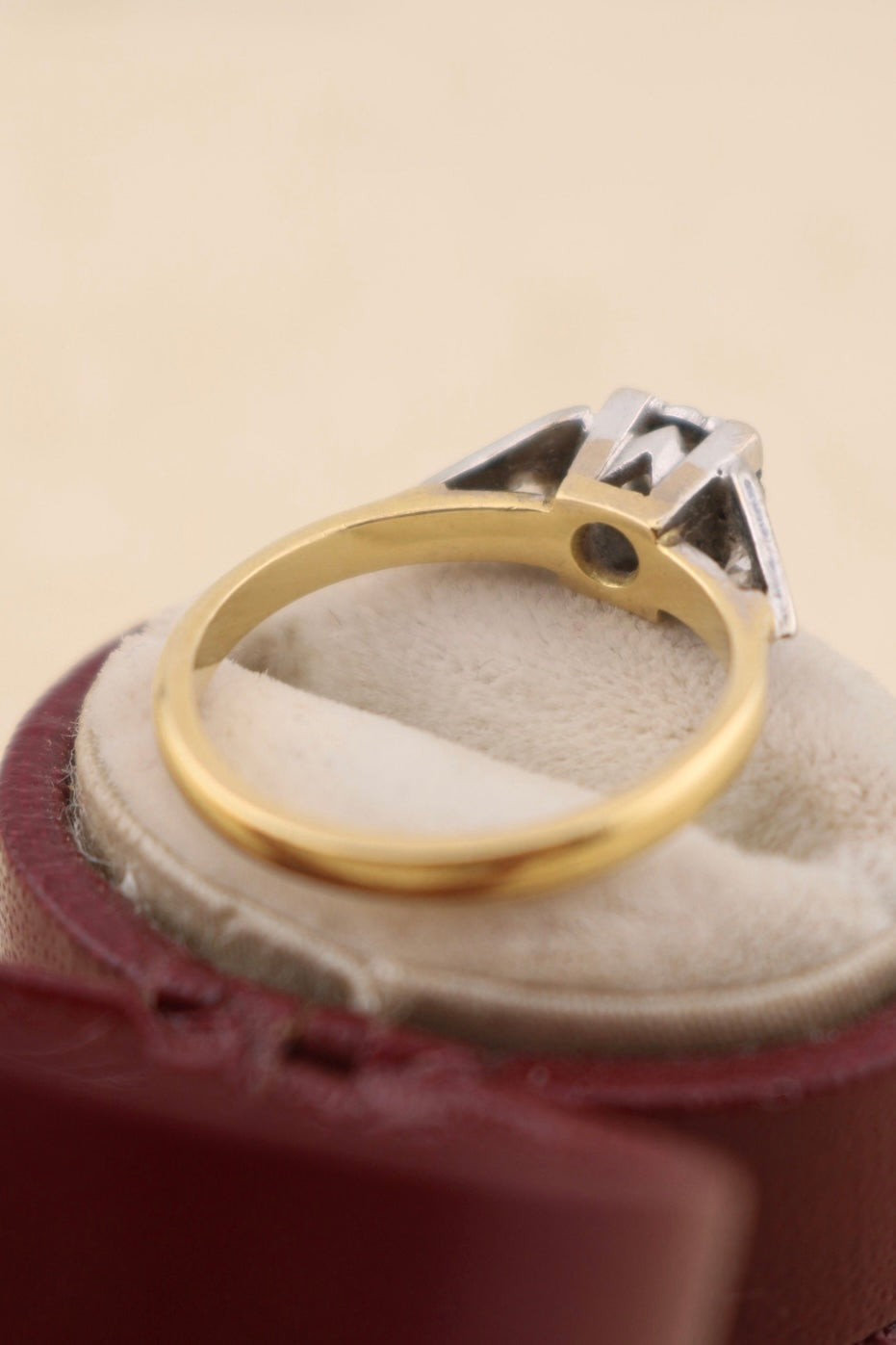 Vintage 18ct Gold Diamond Ring