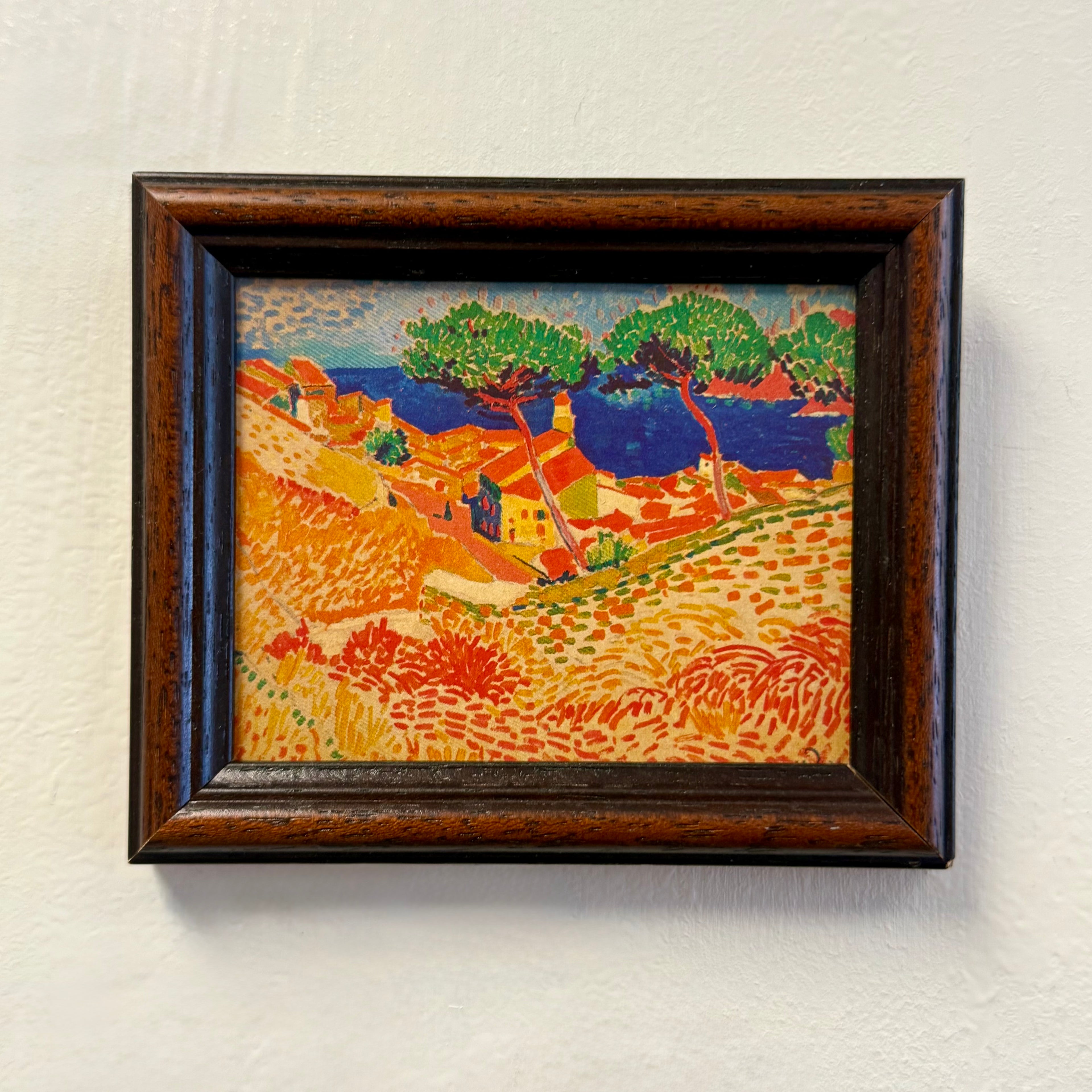 Framed miniature photo