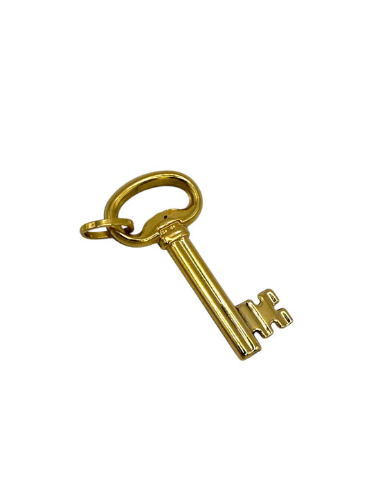 Vintage 18ct Gold Key Pendant