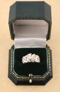 Handmade Sterling Silver Welsh Dragon & Celtic Knot Ring