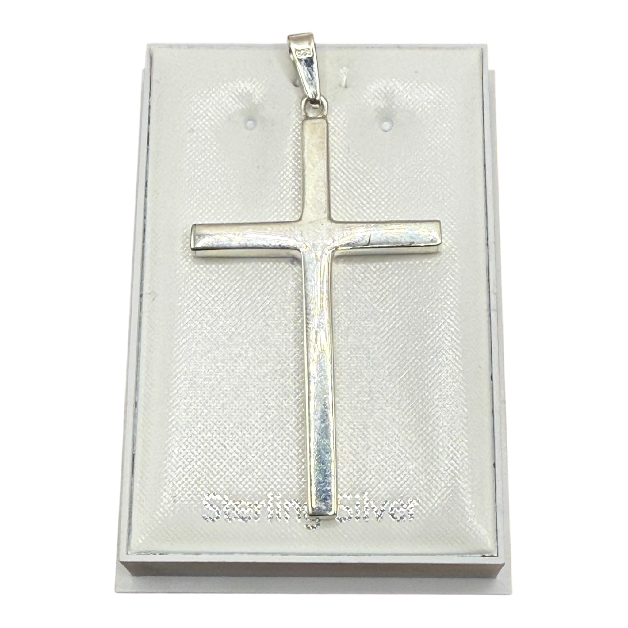 New Sterling Silver Cross Pendant