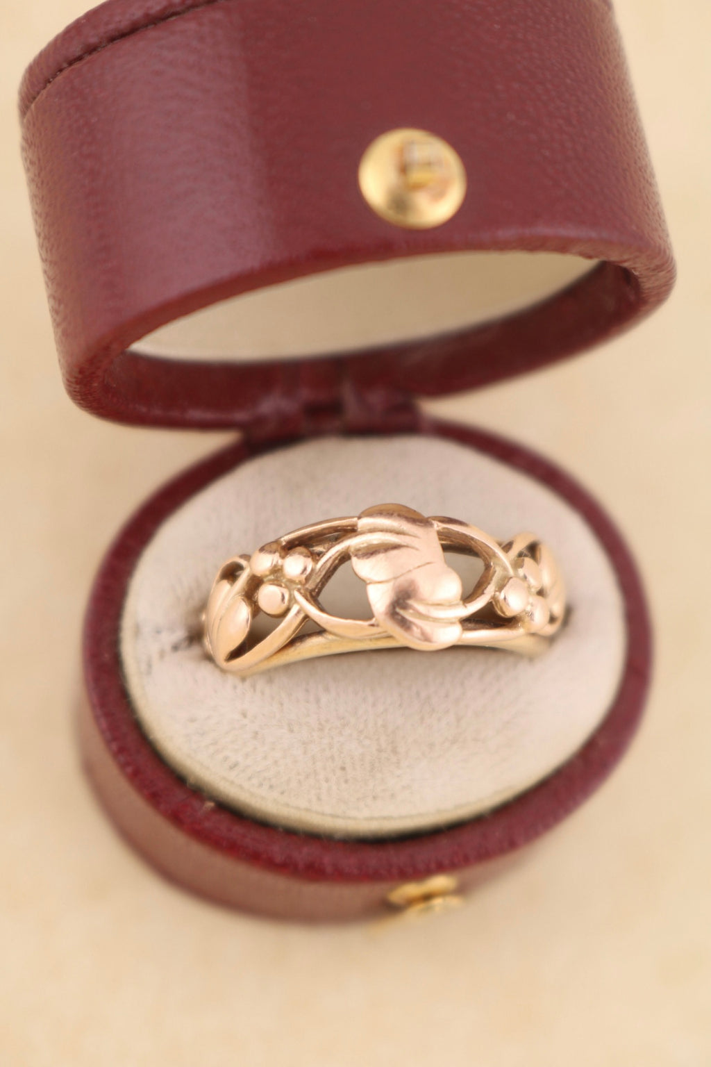 Vintage Clogau 9ct Yellow & Rose Gold Ring