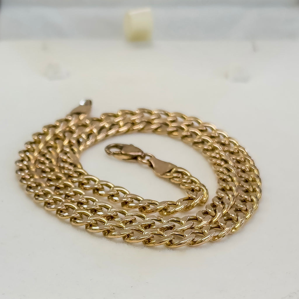 Vintage 9ct Gold Curb Chain