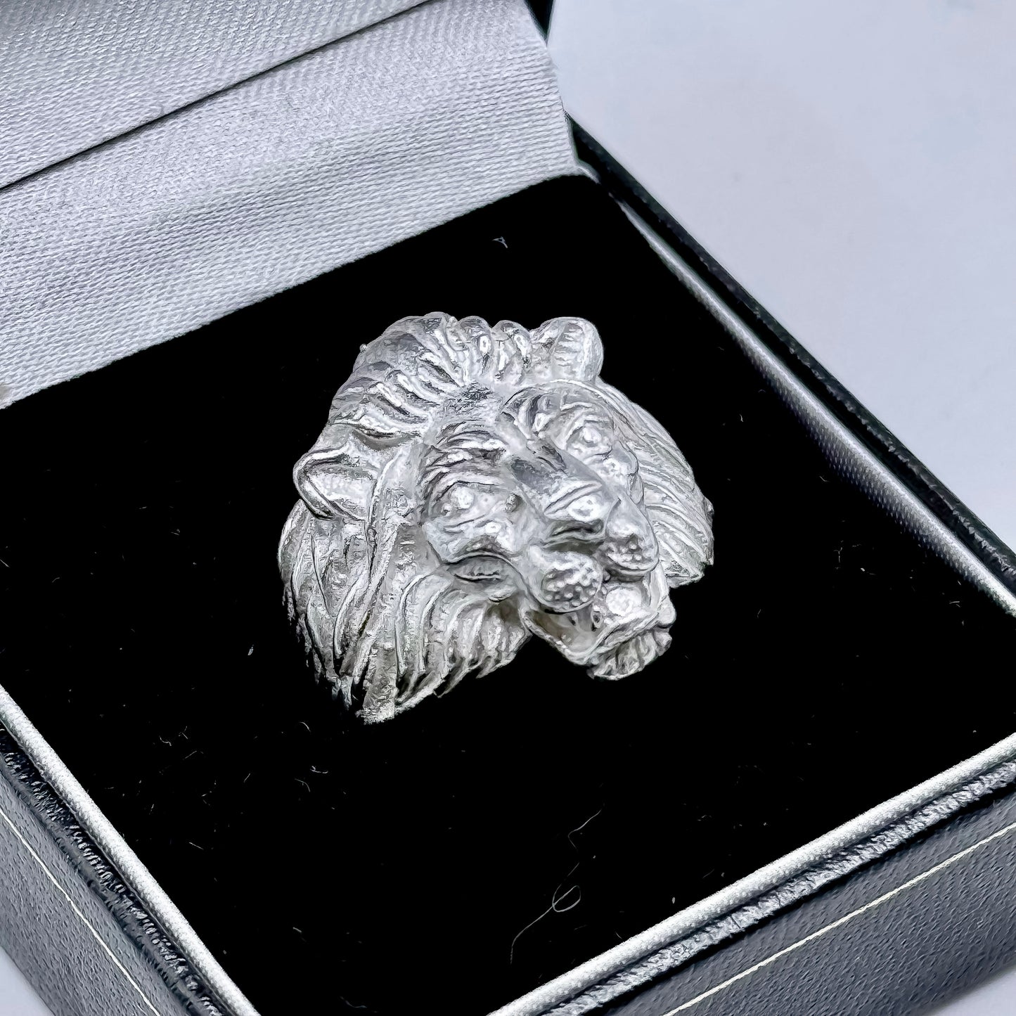 New Handmade Sterling Silver Lion Ring 🦁