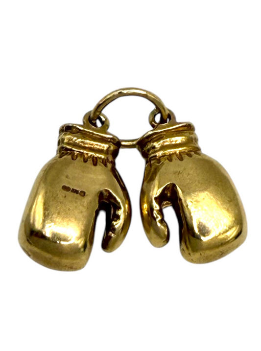 Vintage 9ct Gold Boxing Glove Pendant