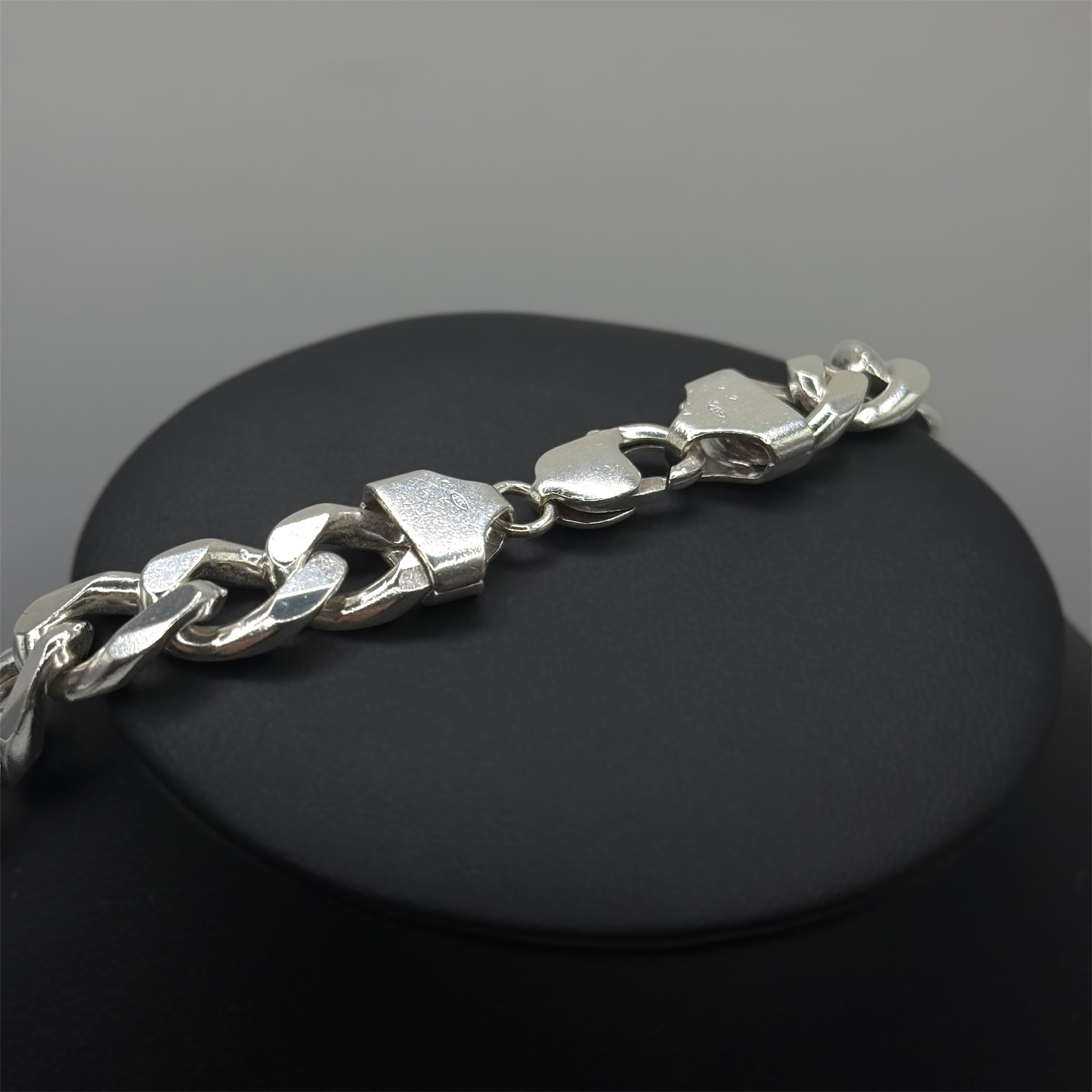 Vintage Men’s Solid Sterling Silver Curb Chain