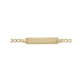 9ct Gold Baby ID Bracelet BR126