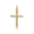 9ct Yellow Gold Cross Pendant PN133