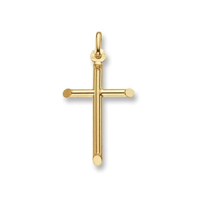 9ct Yellow Gold Cross Pendant PN133
