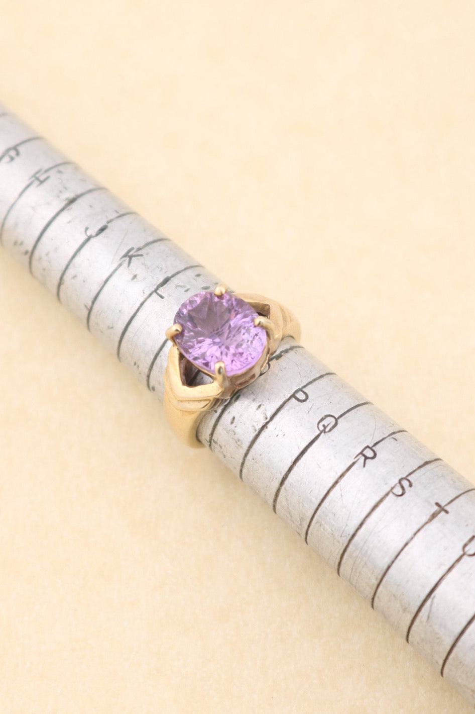 Vintage 9ct Gold AmethystRing
