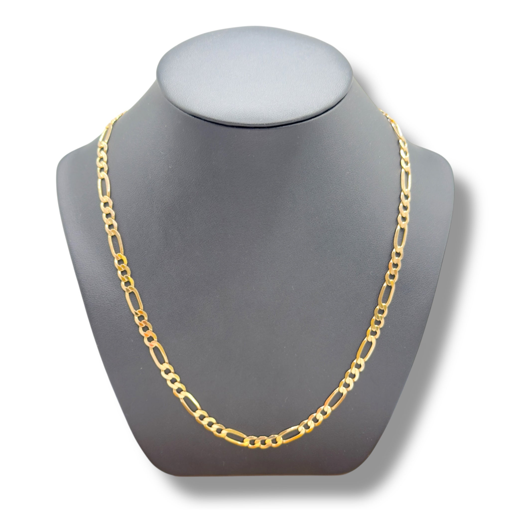 Vintage 9ct gold Figaro chain