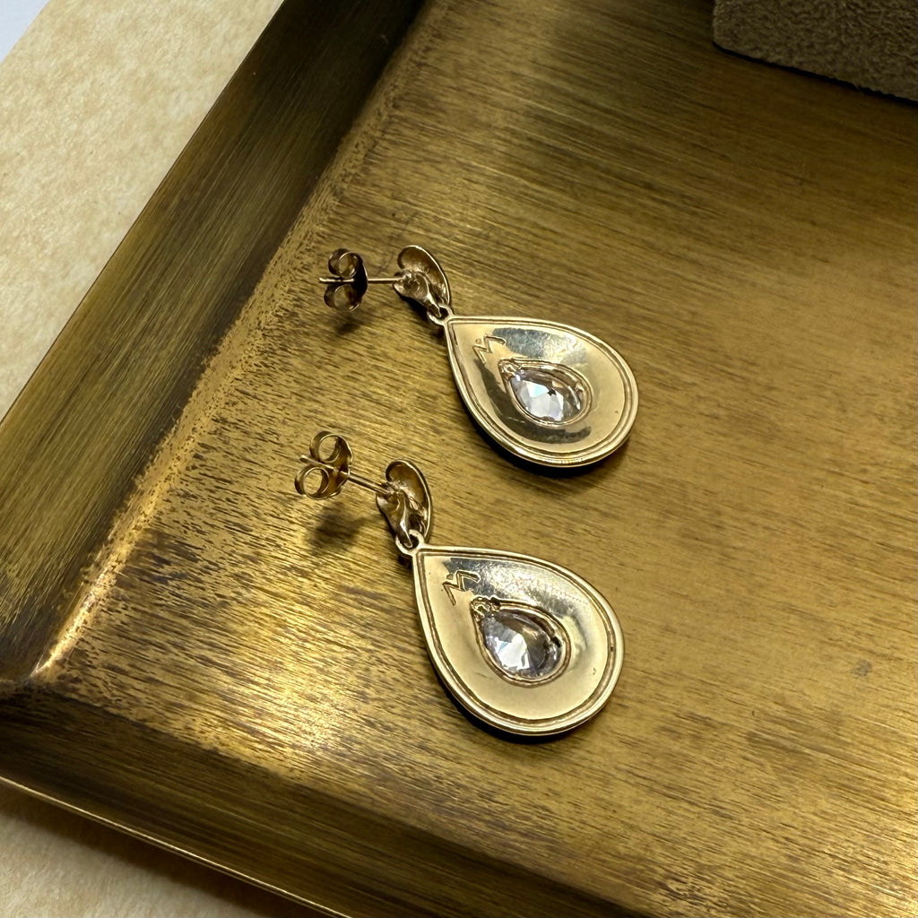 Vintage 9ct Gold Earrings