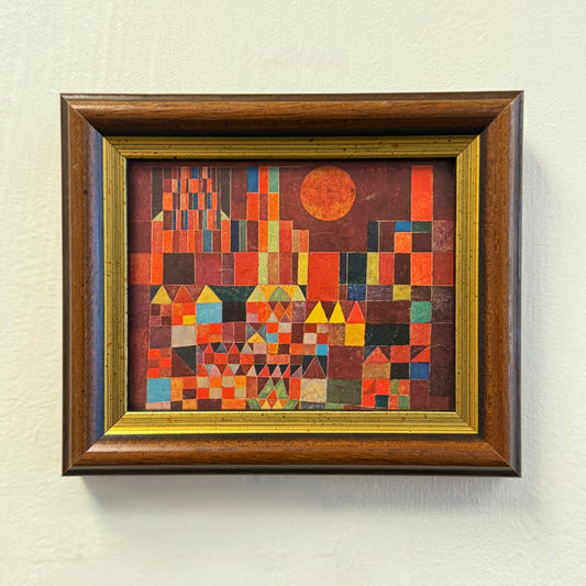 Framed miniature photo
