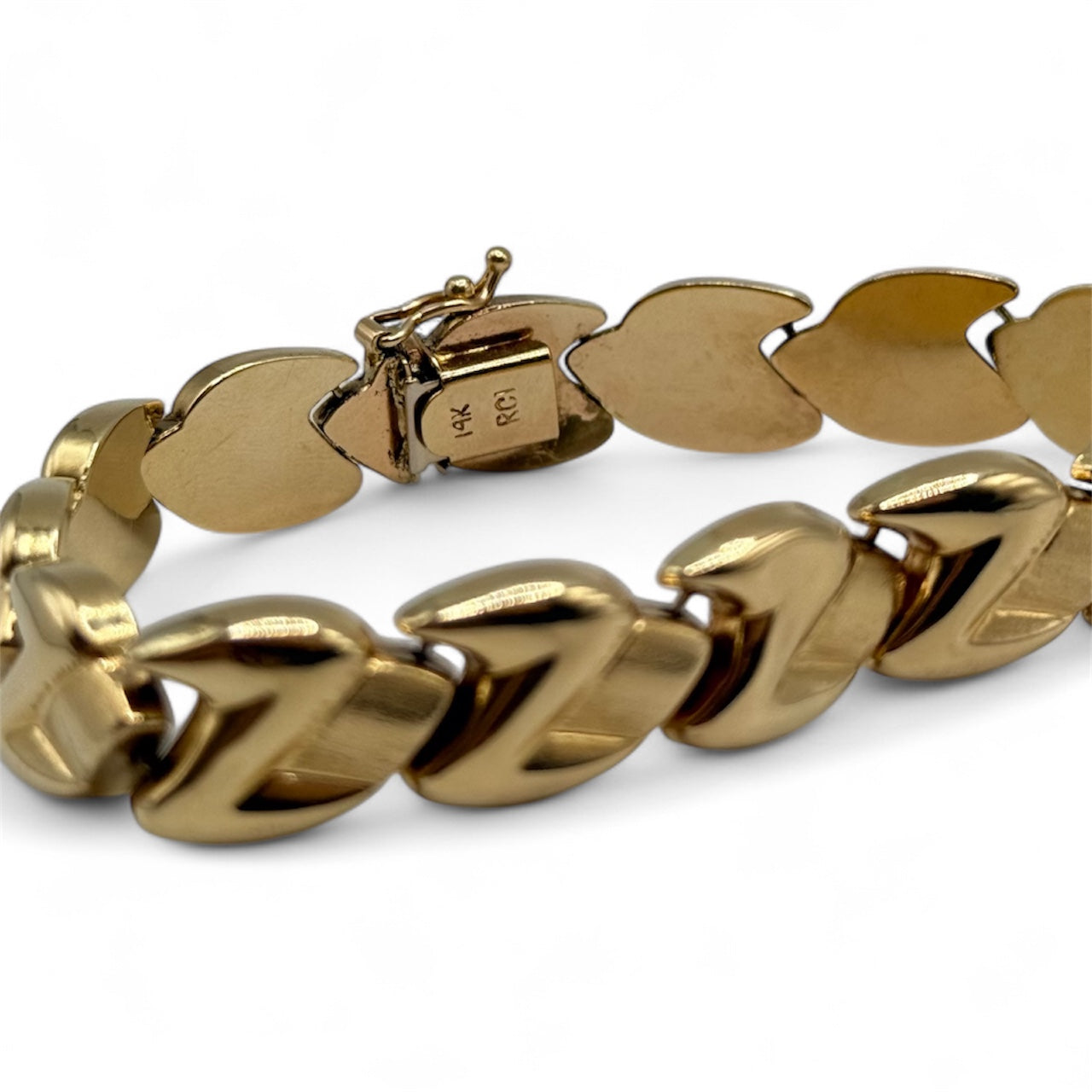 Vintage 14ct gold bracelet