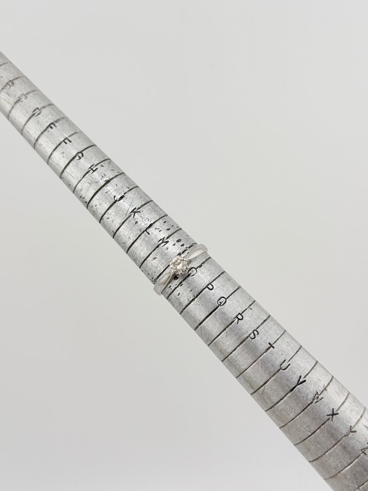 Vintage 18ct White Gold Diamond Ring