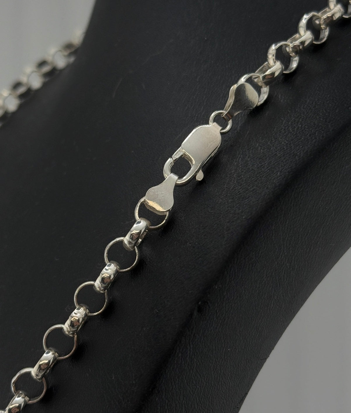 Men’s Brand New Sterling Silver Belcher Chain – 24”