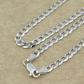 Brand new sterling silver curb chain