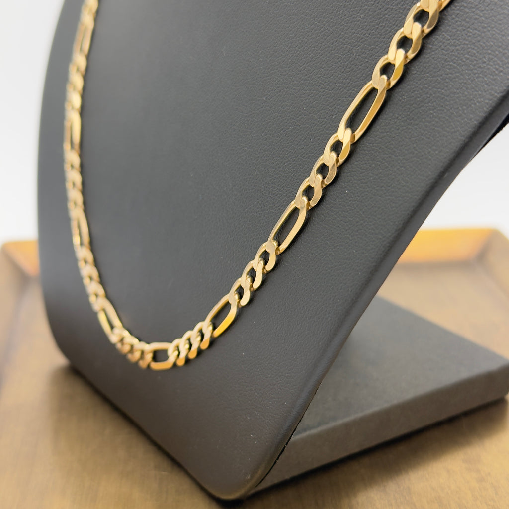 Vintage 9ct gold Figaro chain