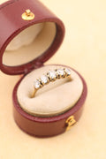 Vintage 9ct Gold Cubic Zirconia Ring
