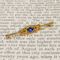 Vintage 9ct Gold Pin Brooch