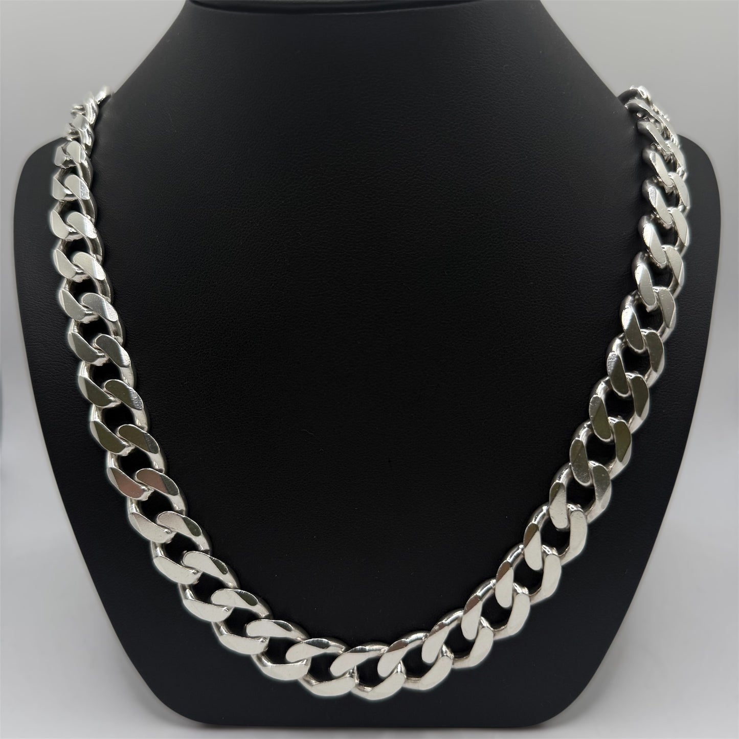 Vintage Men’s Solid Sterling Silver Curb Chain