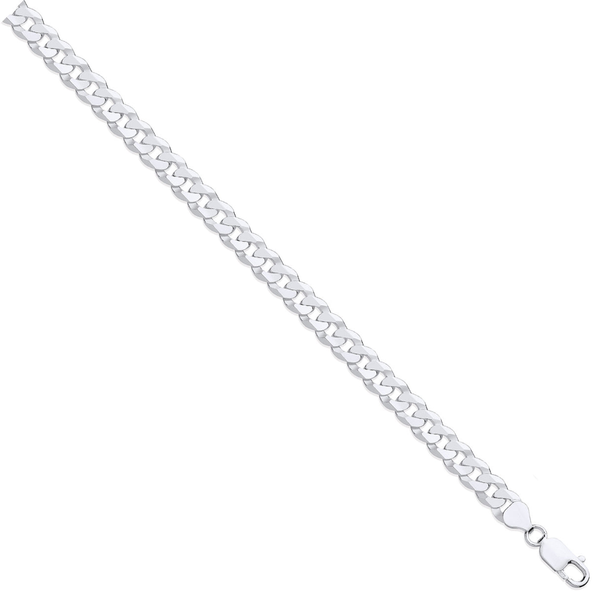 New Sterling Silver Curb Chain
