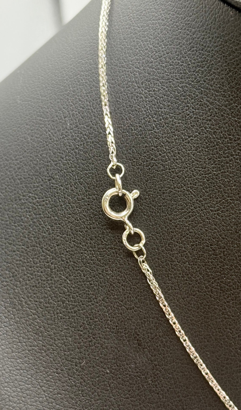 Vintage 9ct White Gold Chain