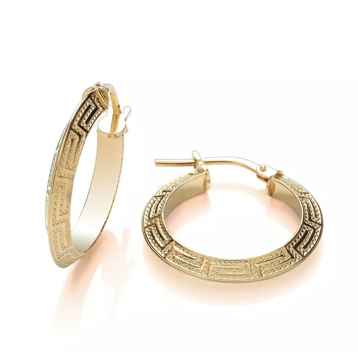 New Gold on Silver Earrings