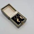Vintage 9ct Gold Nefertiti Earrings