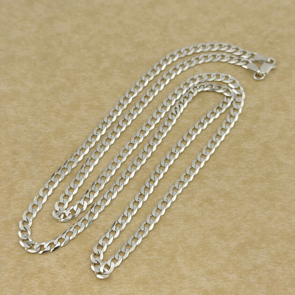 Brand new sterling silver curb chain