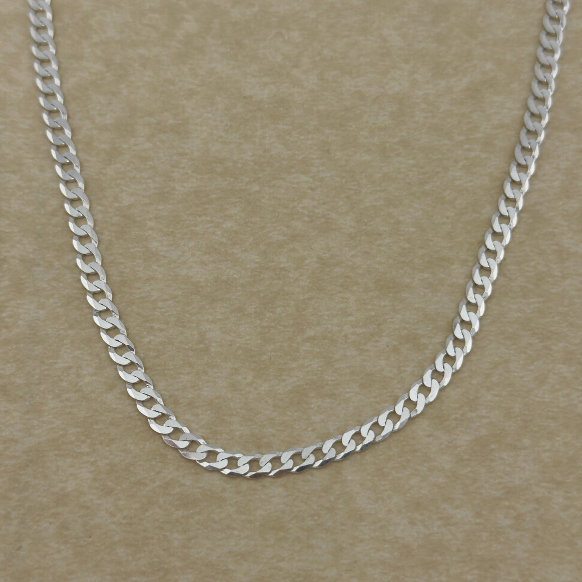 Brand new sterling silver curb chain