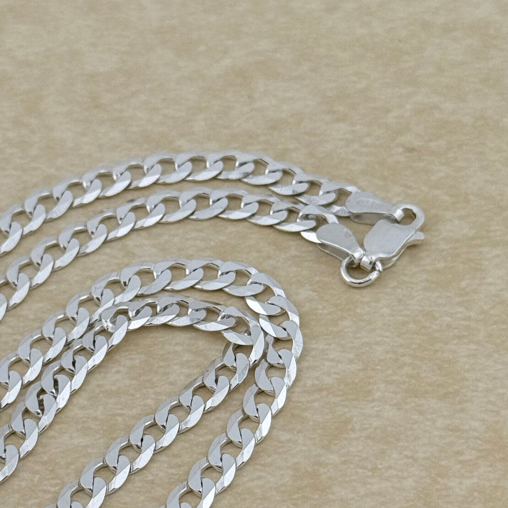 Brand new sterling silver curb chain