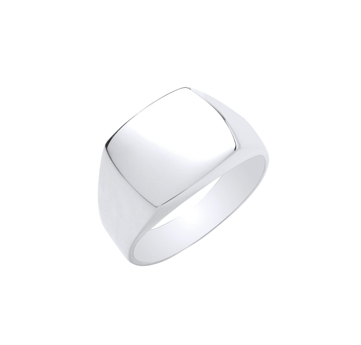 New Sterling Silver Signet Ring