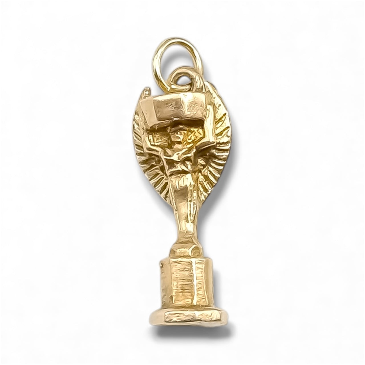 Vintage 9ct Gold Jules Rimet World Cup Trophy Charm
