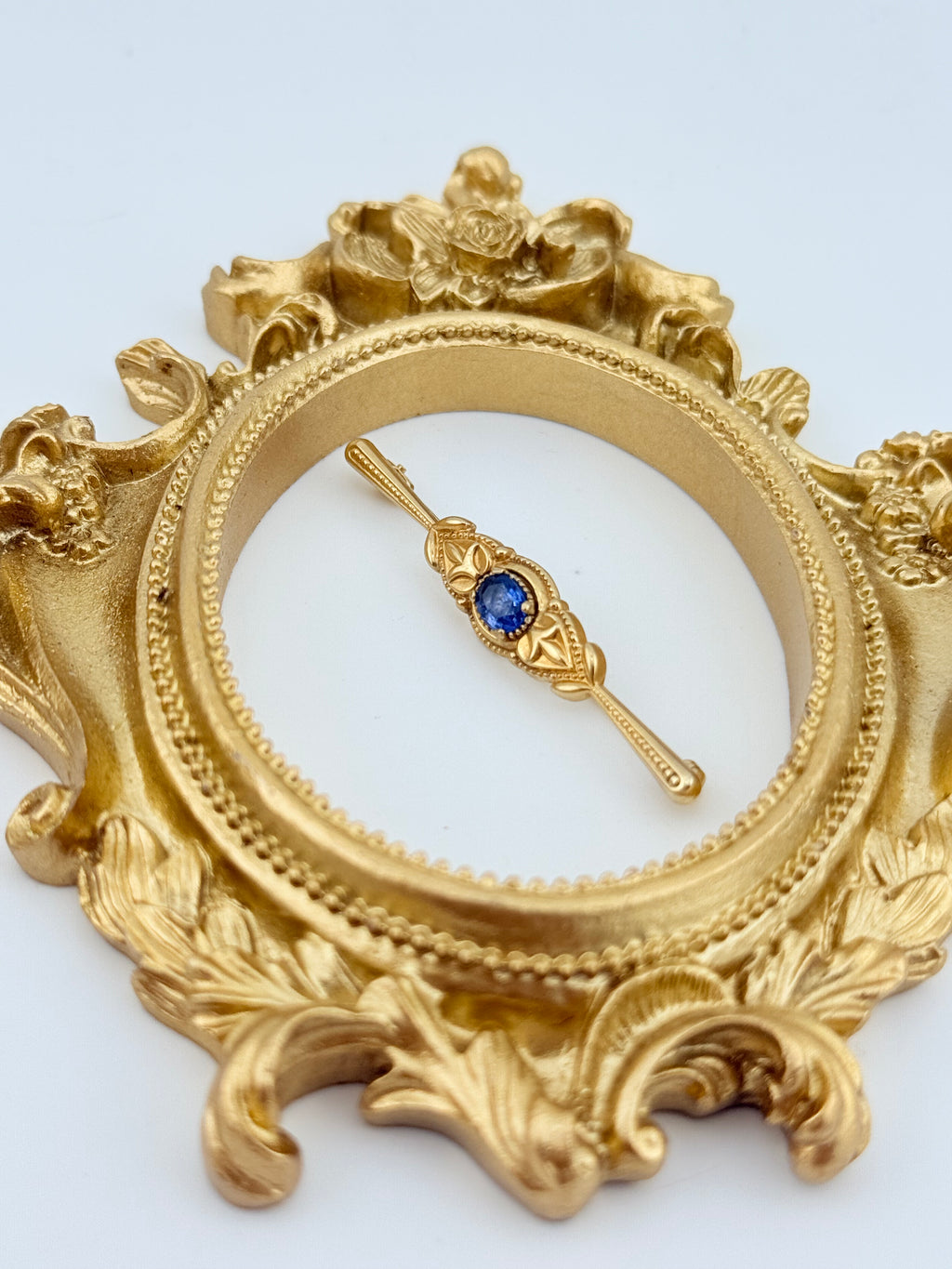 Vintage 9ct Gold Pin Brooch