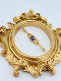 Vintage 9ct Gold Pin Brooch
